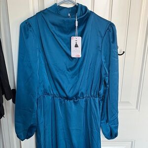 NWT cowl neck maxi dress